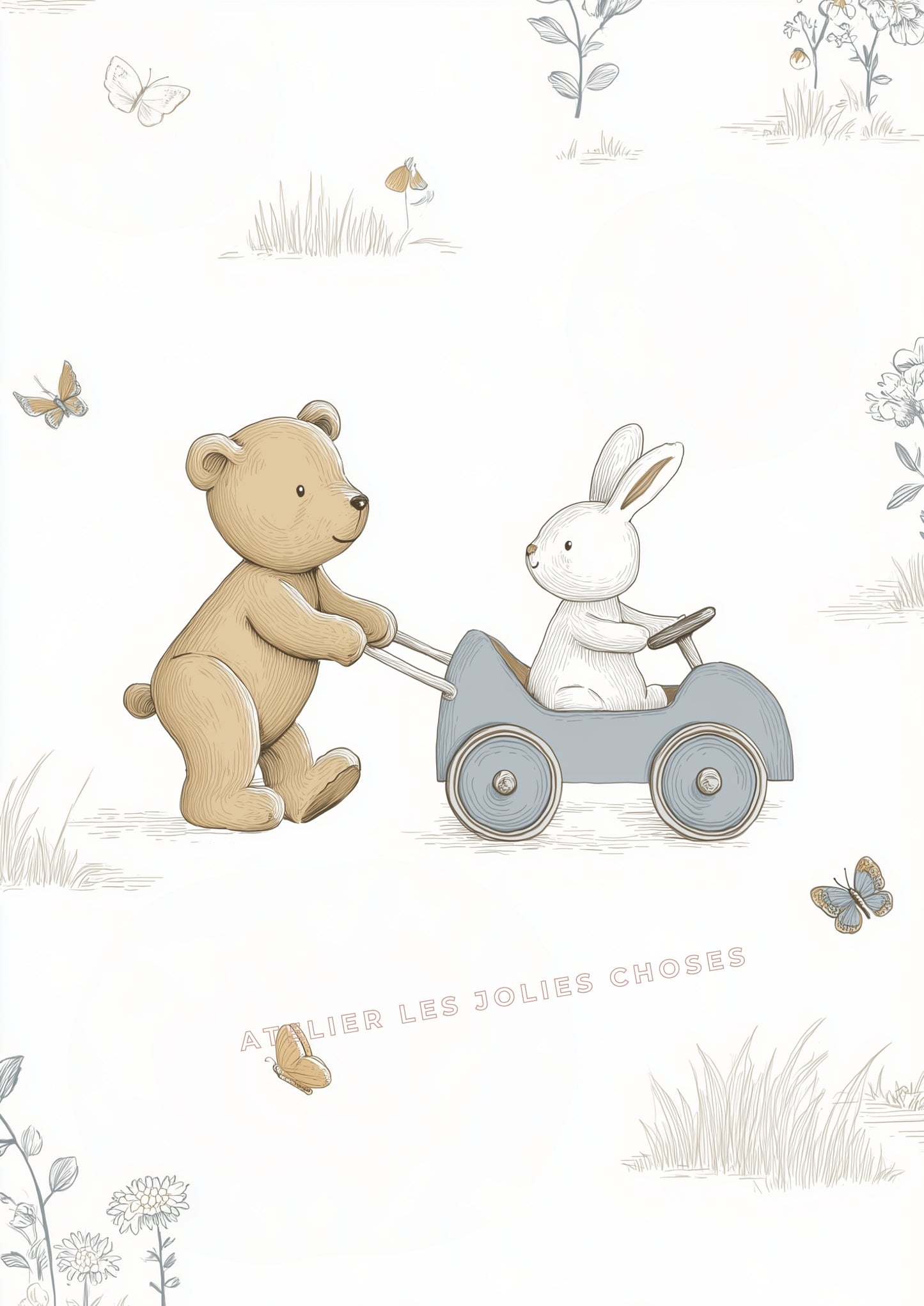 Illustration  – Petit voyage enchanté - Atelier Les Jolies Choses  