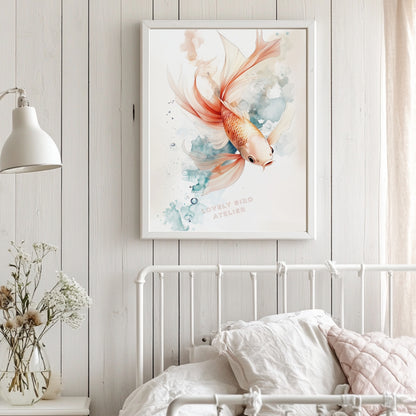 Illustration  Poisson - Atelier Les Jolies Choses  
