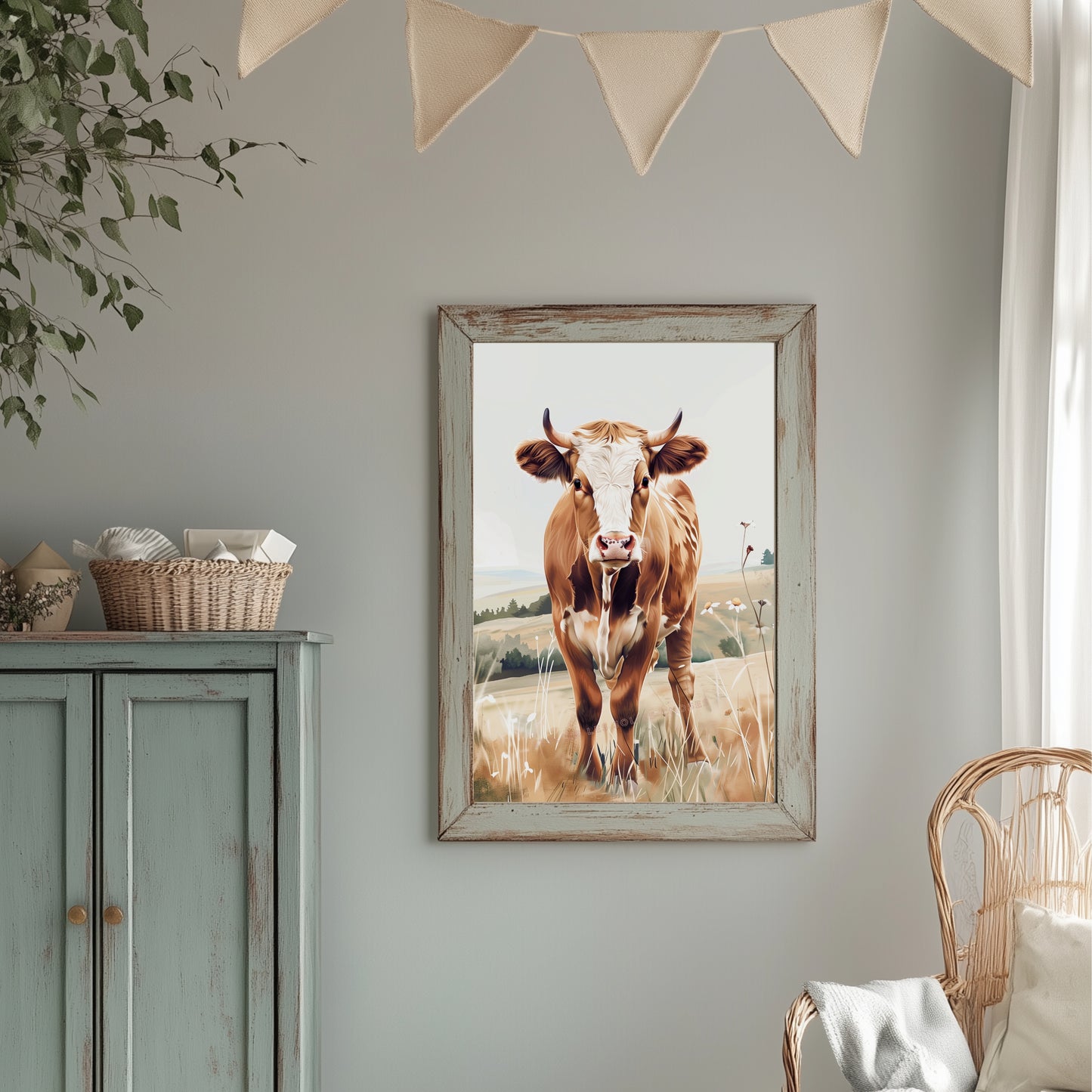 Illustration " Tendre veilleuse des champs" - Atelier Les Jolies Choses  