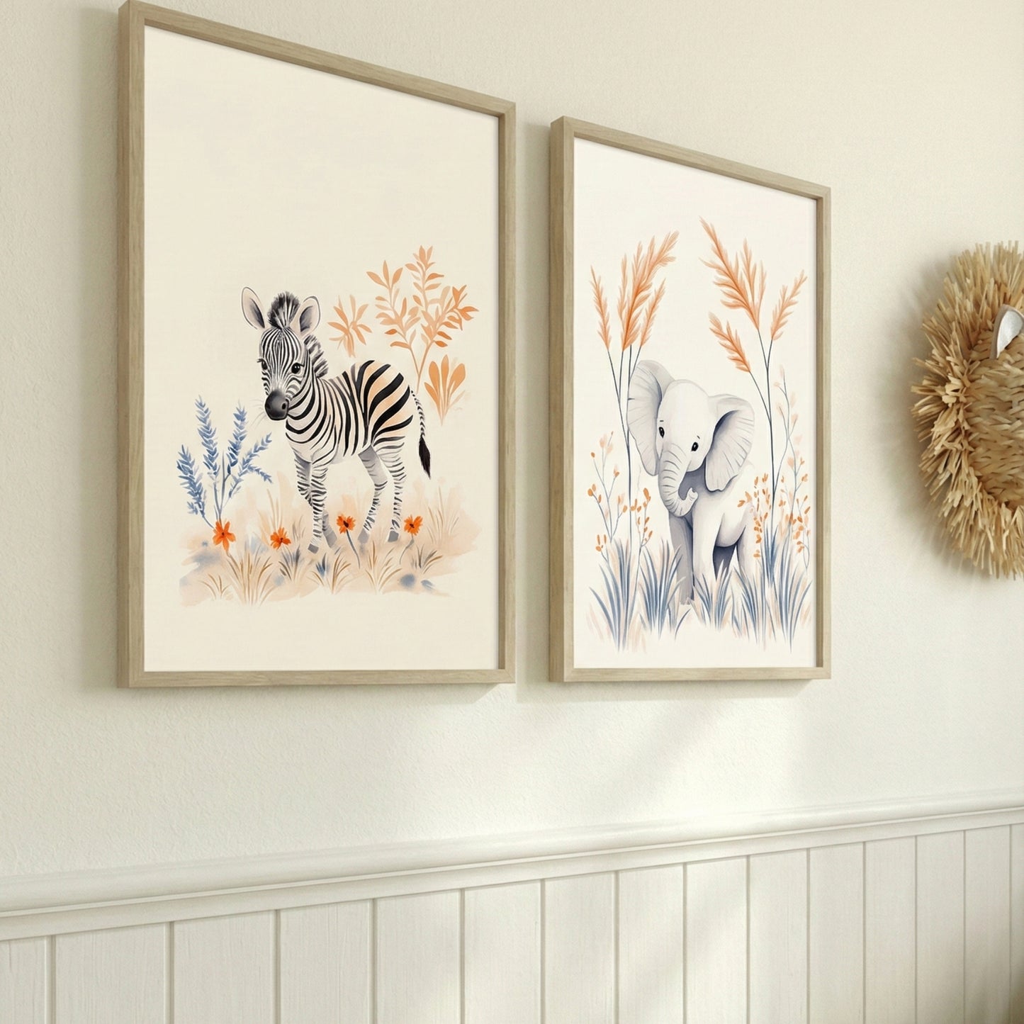 Illustration  Zèbre - Libre et rayé - Atelier Les Jolies Choses