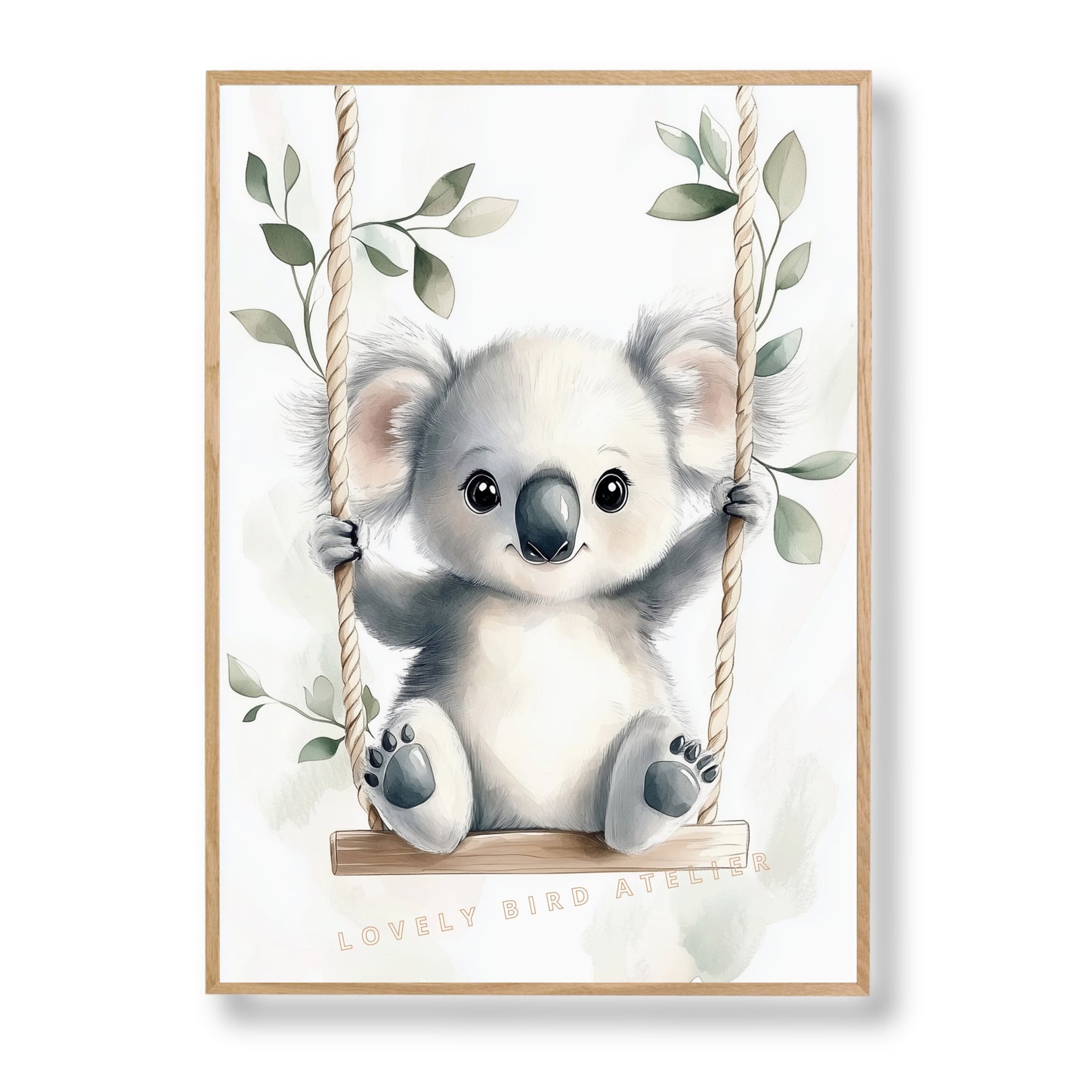 Koala & Balancelle Végétale – Douceur Suspendue - Atelier Les Jolies Choses  