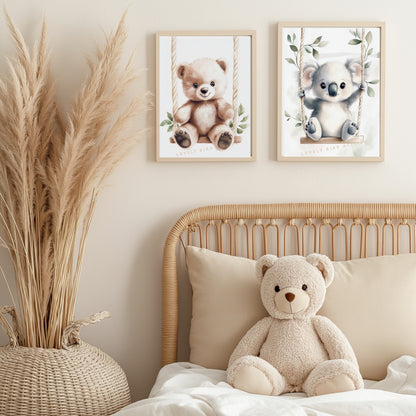 Koala & Balancelle Végétale – Douceur Suspendue - Atelier Les Jolies Choses  