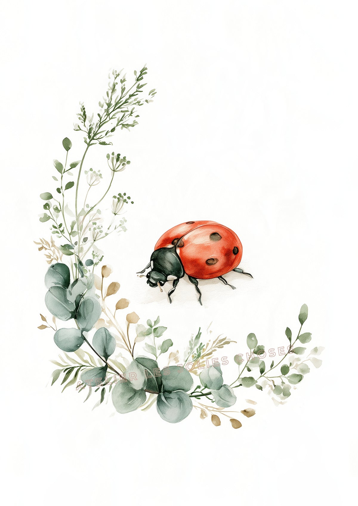 Affiche - La coccinelle des beaux jours