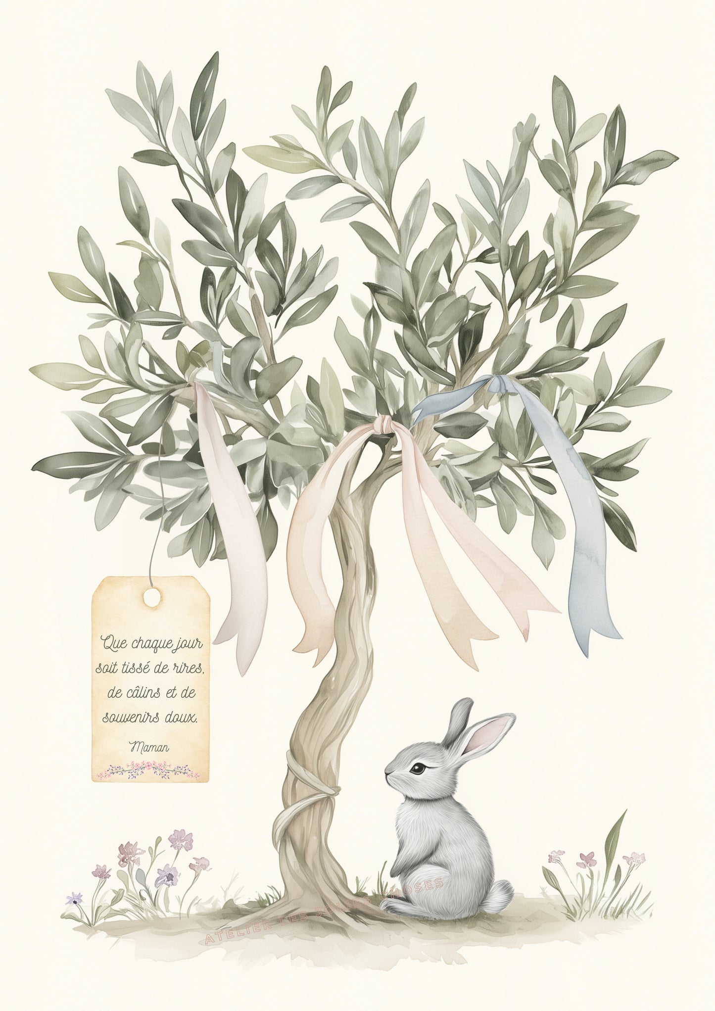 Le lapin et les souhaits volants - Atelier Les Jolies Choses  