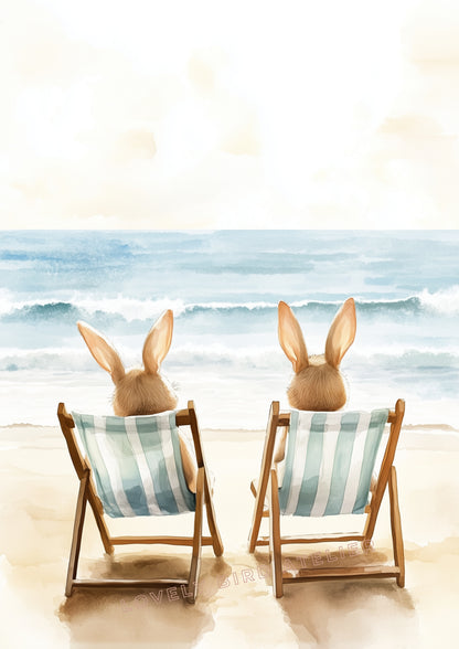 Les lapins en vacances - Atelier Les Jolies Choses  