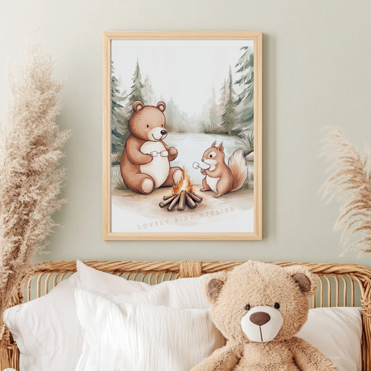 Ours & Écureuil – Escapade au Campement - Atelier Les Jolies Choses  
