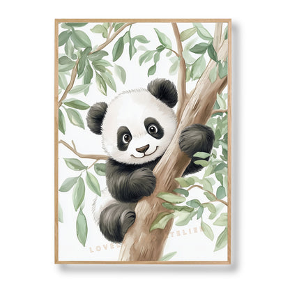 Panda & Forêt – Paix Sauvage - Atelier Les Jolies Choses  