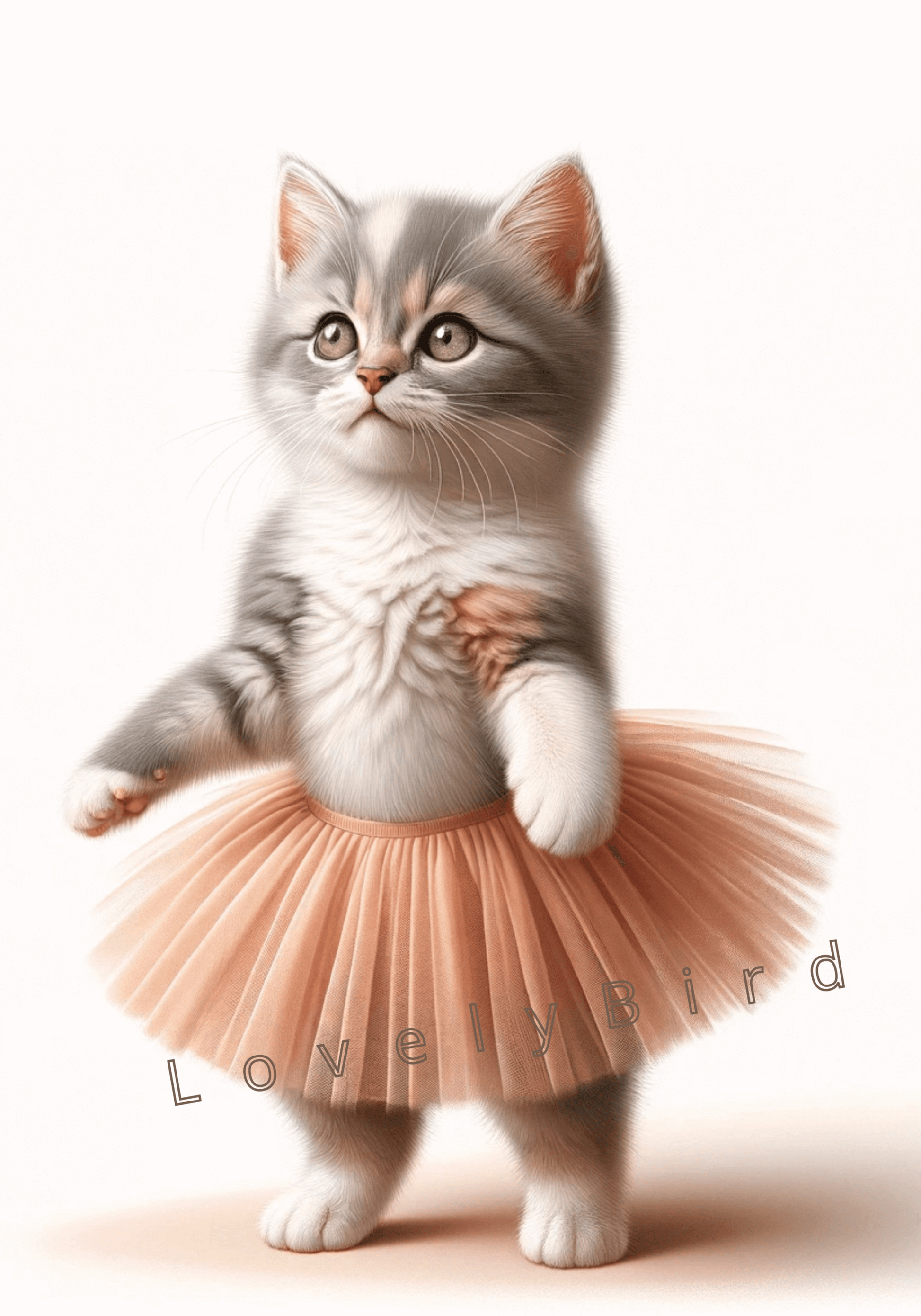 Petit Chat en Tutu - Atelier Les Jolies Choses  