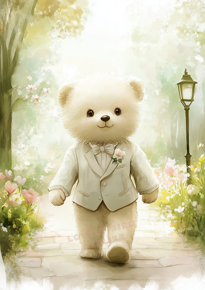 Petit Ours Endimanché - Atelier Les Jolies Choses  