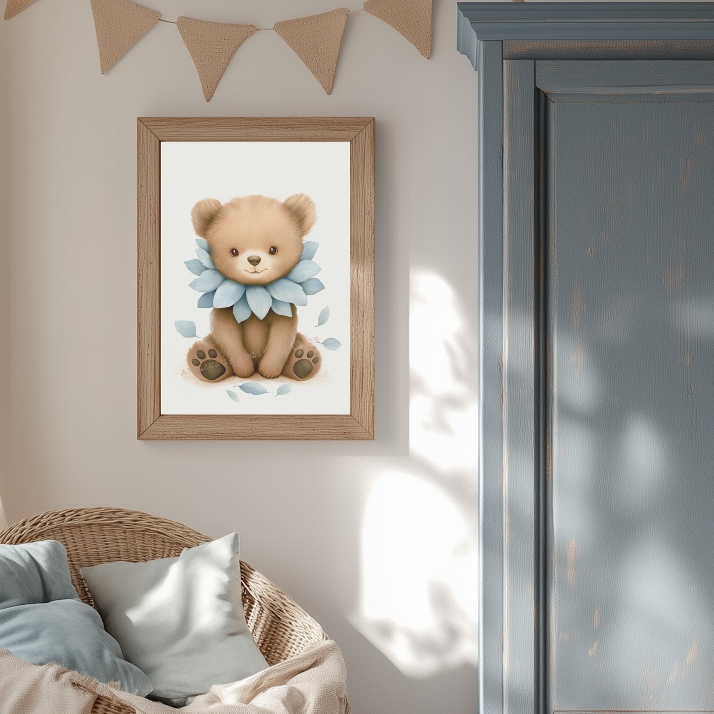 Petit Ours en Fleur