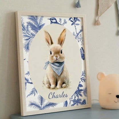 Petit gardien des bois – Édition toile de Jouy - Atelier Les Jolies Choses  