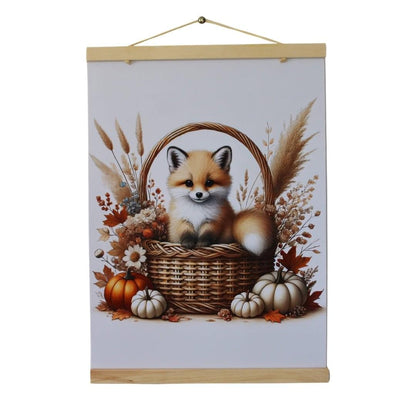 Porte affiche aimantée  - Bois  décoration murale chambre bébé enfant.