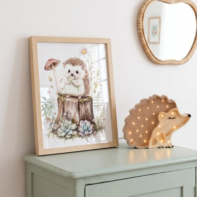 Affiche  Petit Hérisson & Fleur