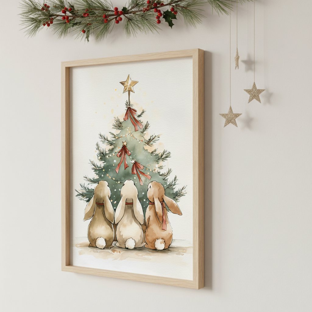 Affiche -  Les petits veilleurs de Noël