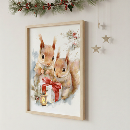 Écureuil & Magie de Noël